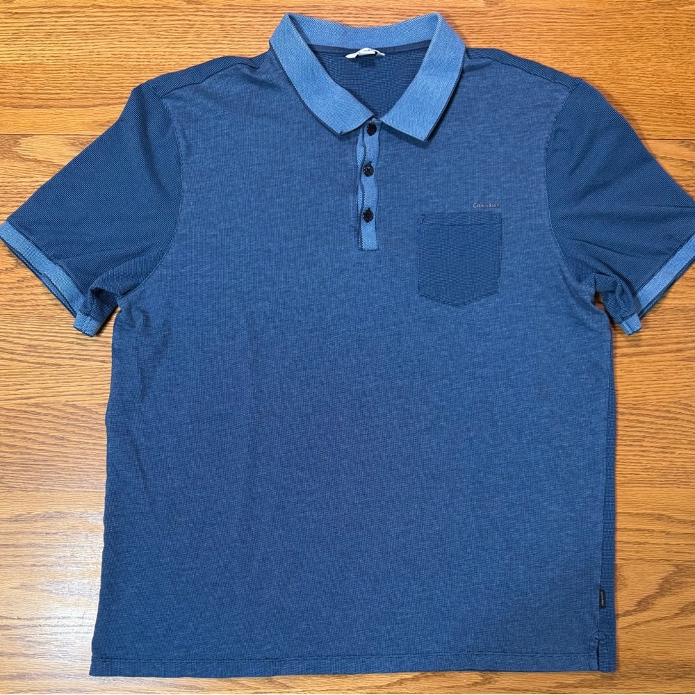 Calvin Klein Navy Polo Shirt